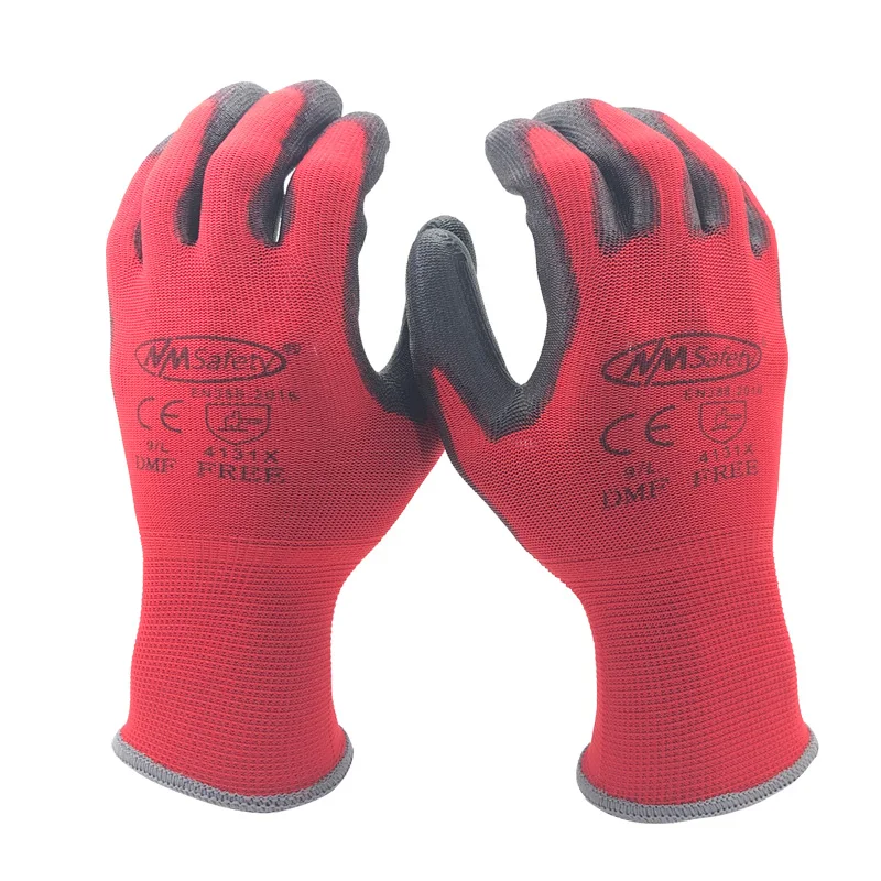 24Pieces(12 Pairs) Gardening Work Gloves, Breathable Protective Gloves with a superior Grip Coating, Abrasion-Resistant and Dura