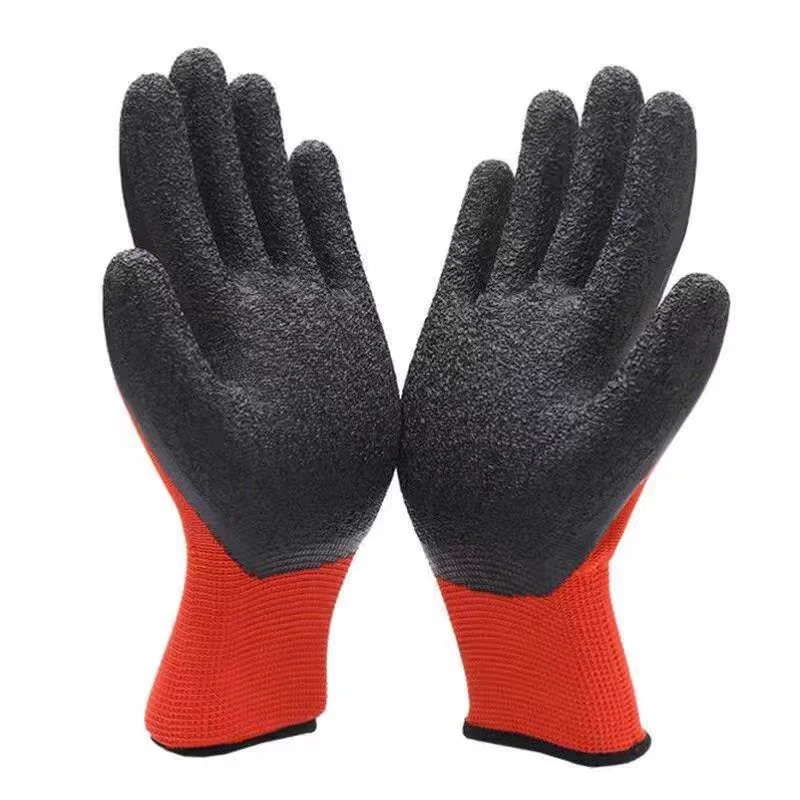 Crinkled Anti-Slip Gloves, Anti-Skid Labor Protection Gloves, Work Gloves. High Grip, Wear-Resistant & Anti-Slip