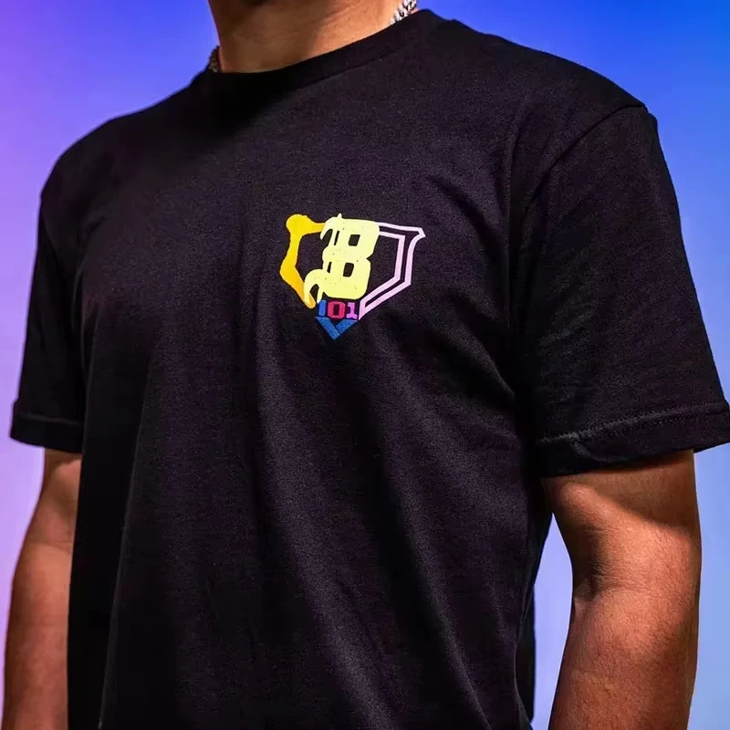 New Summer Men's And Women's Cotton T-Shirts American Basketball Children's Sports Baseball Boys And Girls Cricket Short Sleeves