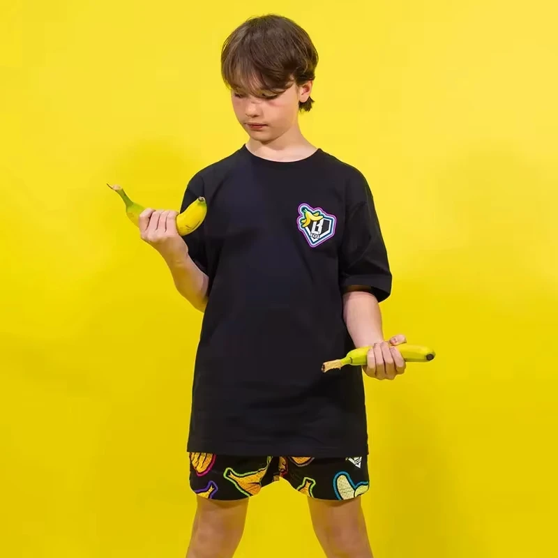 New Summer Men's And Women's Cotton T-Shirts American Basketball Children's Sports Baseball Boys And Girls Cricket Short Sleeves