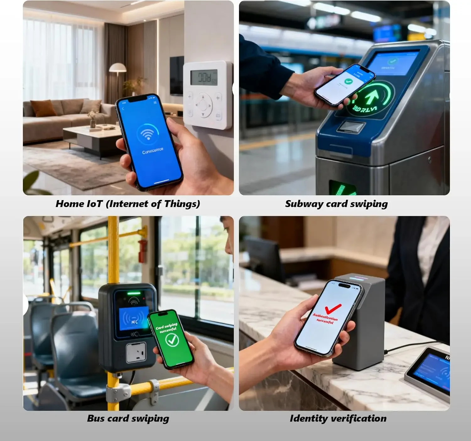 13.56MHz NTAG215 NFC Tag Stickers ISO14443A Self Adhesive RFID Labels Compatible All NFC Enabled Phones Rewritable NFC Sticker