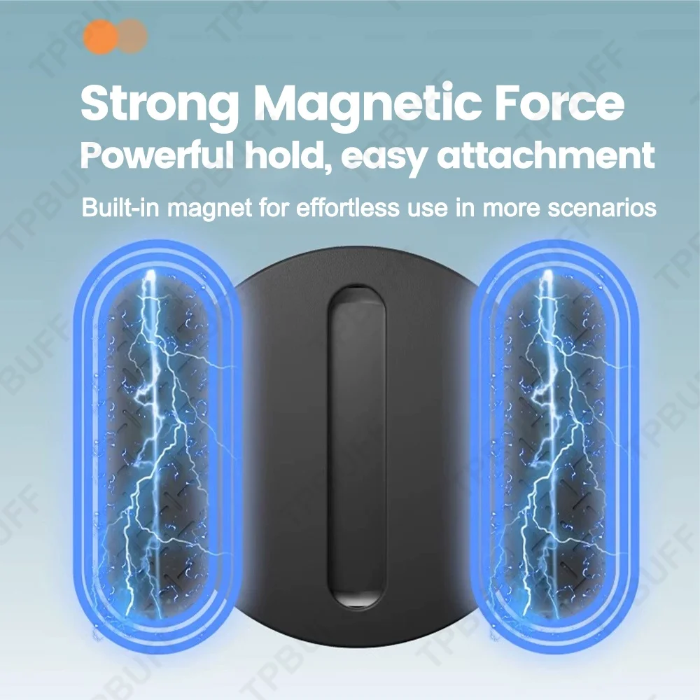 Android Smart GPS Tracker with Strong Magnetic Silicone Protective Case For Google Find Hub Device Tracker Luggage Key Tracking