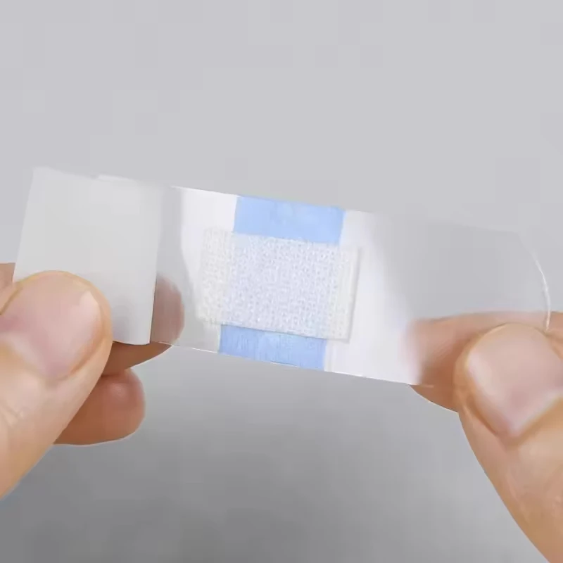 120 Pieces of Waterproof Band-Aid, Transparent, Invisible, Hemostatic, Breathable, Anti-Wear Band-Aid