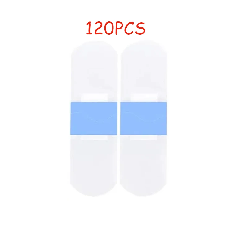 120 Pieces of Waterproof Band-Aid, Transparent, Invisible, Hemostatic, Breathable, Anti-Wear Band-Aid