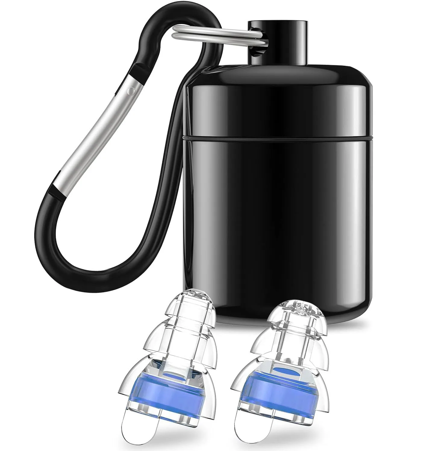 High Fidelity Music Earplugs with Noise Reduction Filter, Soundproof Drum Ear Plugs for Concerts Drummers Sleep Study
