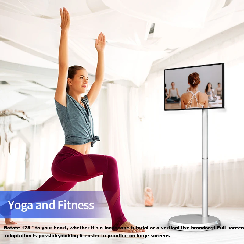 2026 Fashion Popular 21.5 Inch Battery-power Android 13 Lg Stand By Me Tv In-cell Touch Screen Gym Gaming Live Room Smart Tv