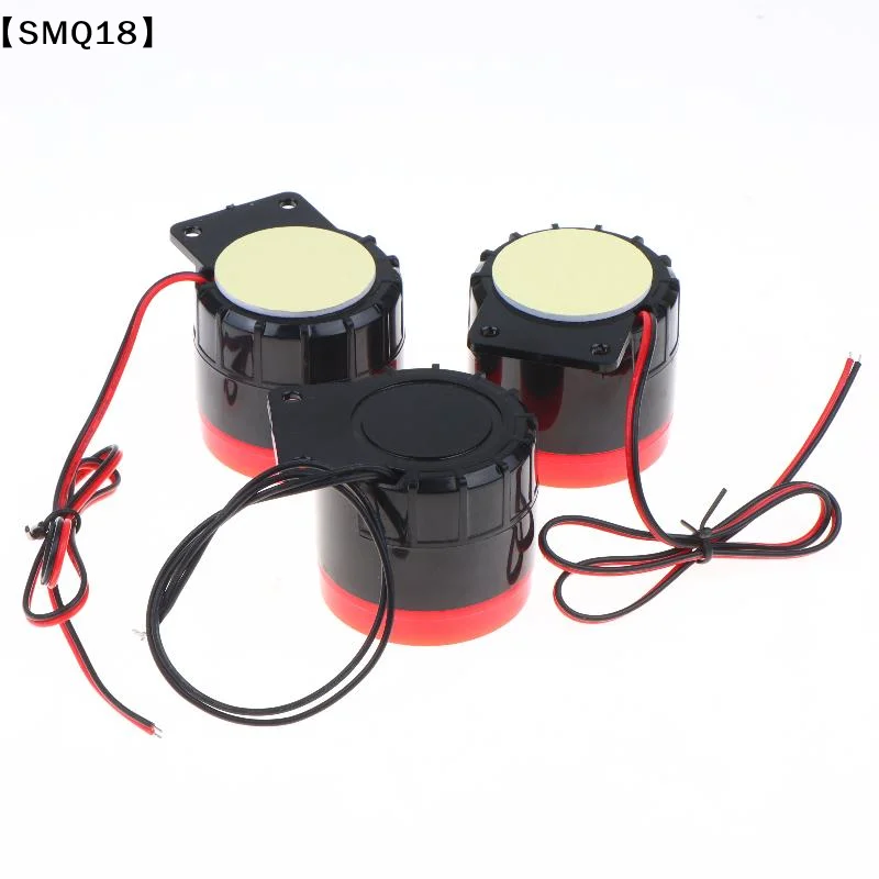 1Pcs High Decibel Sound And Light Alarm 12V 24V 220V Buzzer Anti-theft Audio Electronic Horn Waterproof Dustproof【SMQ】