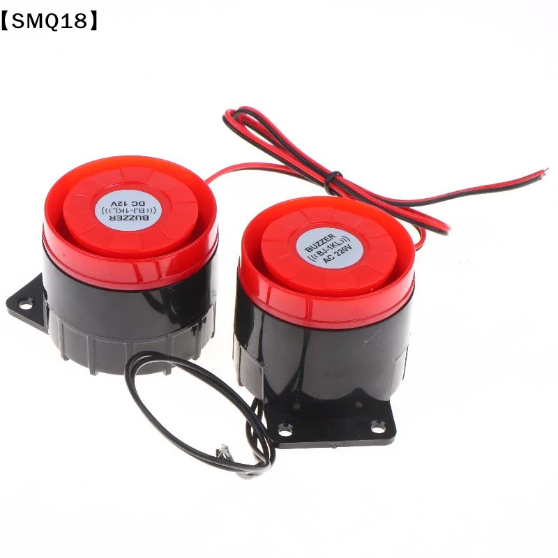 1Pcs High Decibel Sound And Light Alarm 12V 24V 220V Buzzer Anti-theft Audio Electronic Horn Waterproof Dustproof【SMQ】