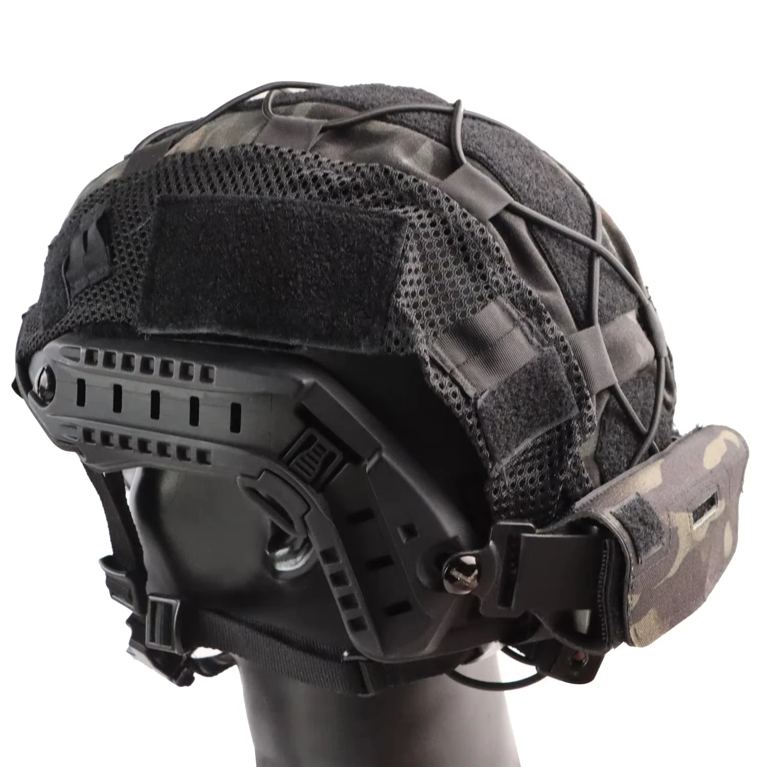 BOOIU Helmet Counterweight Tactical Helmet Balancing Weight Bag Counterbalance W/5 Counter Blocks for OPS Fast PJ MH Accessories