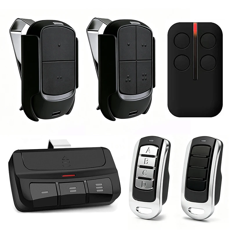 280MHz-868MHz Garage Door Opener Multi-Frequency Remote Duplicator Code Grabber Clone Multi-brand Electric Gate Barrier Keychain