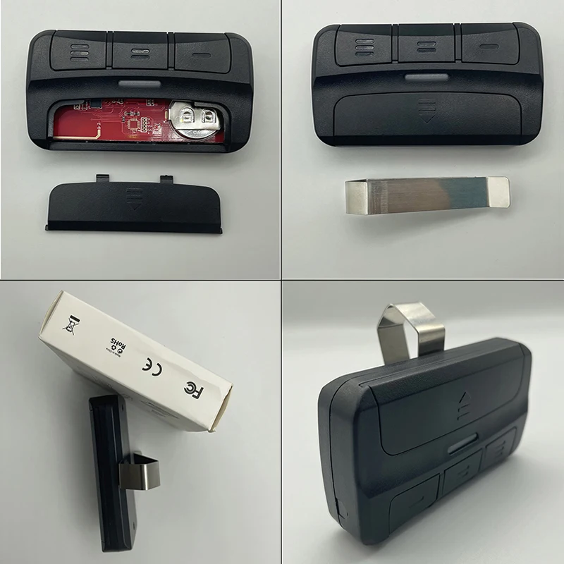 280MHz-868MHz Garage Door Opener Multi-Frequency Remote Duplicator Code Grabber Clone Multi-brand Electric Gate Barrier Keychain