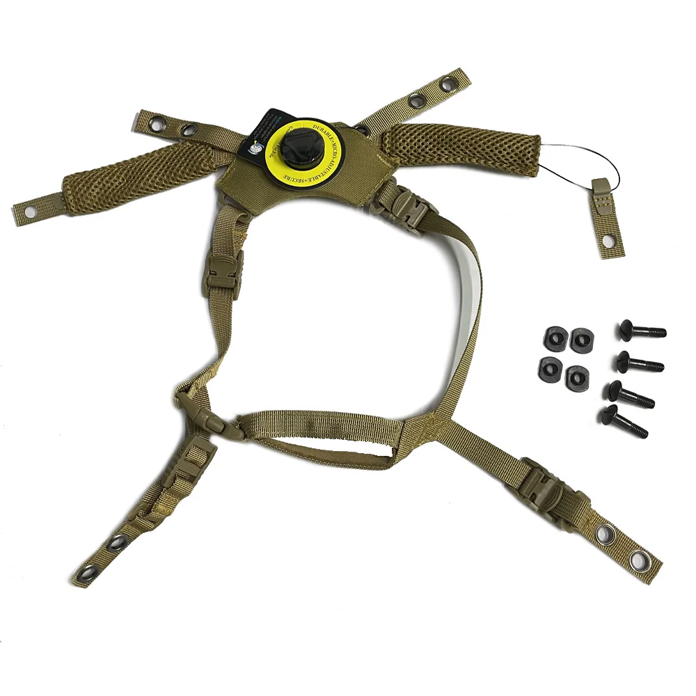 Wendy Suspension System Helmet Lanyard With Helmet Foam Pad FAST MICH Outdoor Hunting Airsoft Helmet Accessies
