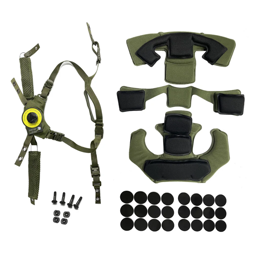 Wendy Suspension System Helmet Lanyard With Helmet Foam Pad FAST MICH Outdoor Hunting Airsoft Helmet Accessies