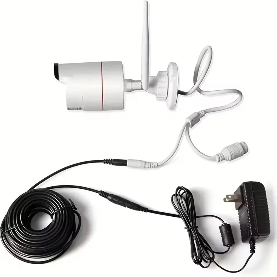 3/5/10/15/20/30/50M 5.5mm*2.1mm DC Power Connector Extension Cord Jack Adapter Lead Cable DC Female Male Extension External Plug