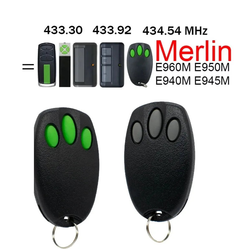 Merlin+ 2.0 Garage Door Remote Control For E940M E945M E950M E943M E960M Security 2.0 Merlin Transmitter
