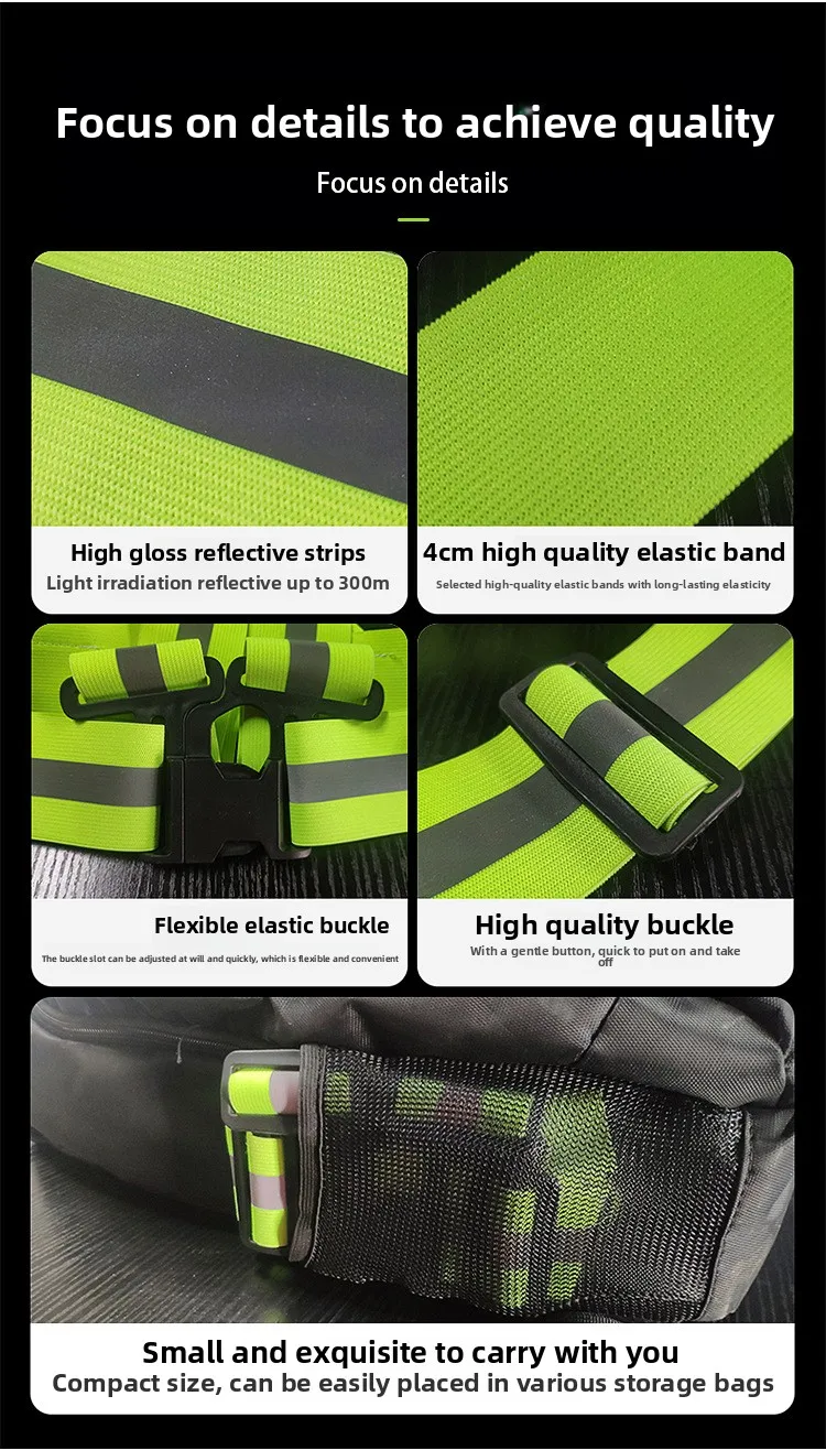 Strange backpack, labor protection safety vest, night cycling and running vest, construction site, traffic, and outdoor backpack
