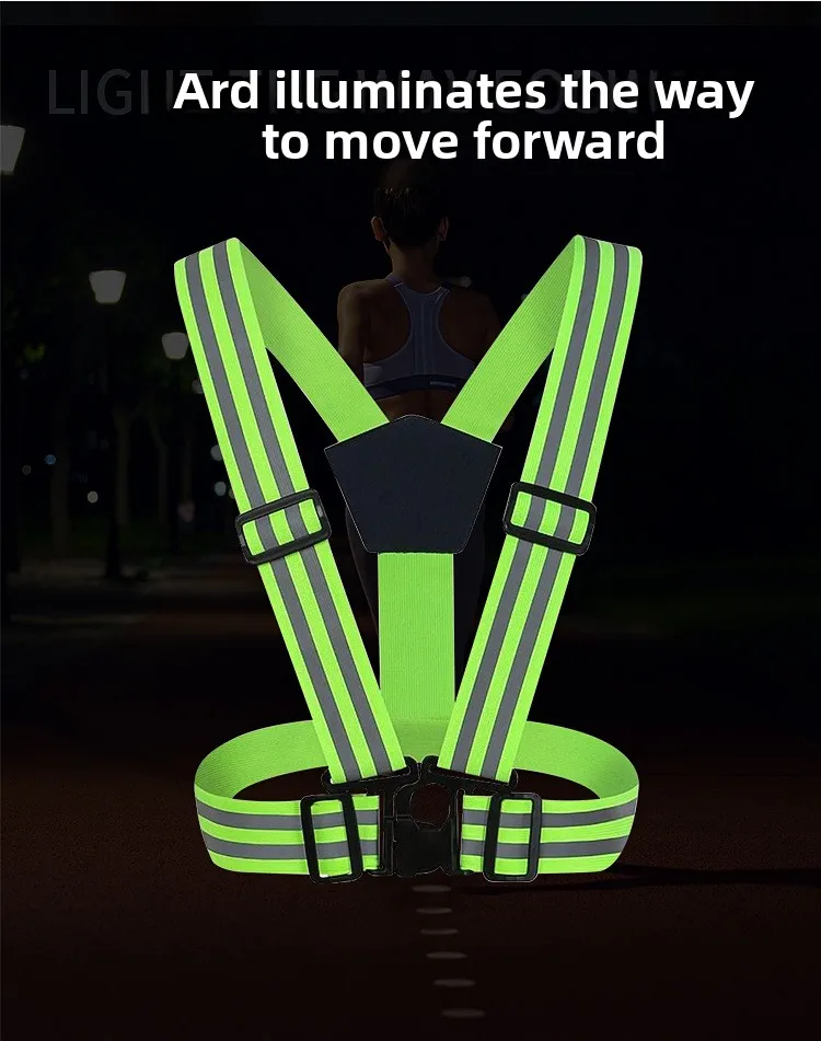 Strange backpack, labor protection safety vest, night cycling and running vest, construction site, traffic, and outdoor backpack