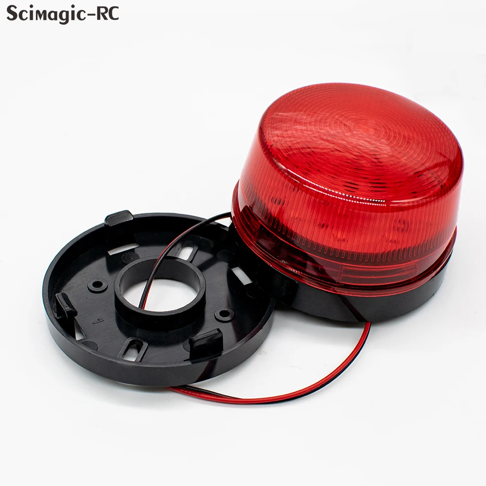 Strobe Warning Light 12v 24v 220v Red Yellow Flashing Beacon Led Indicator Lamp for Security System