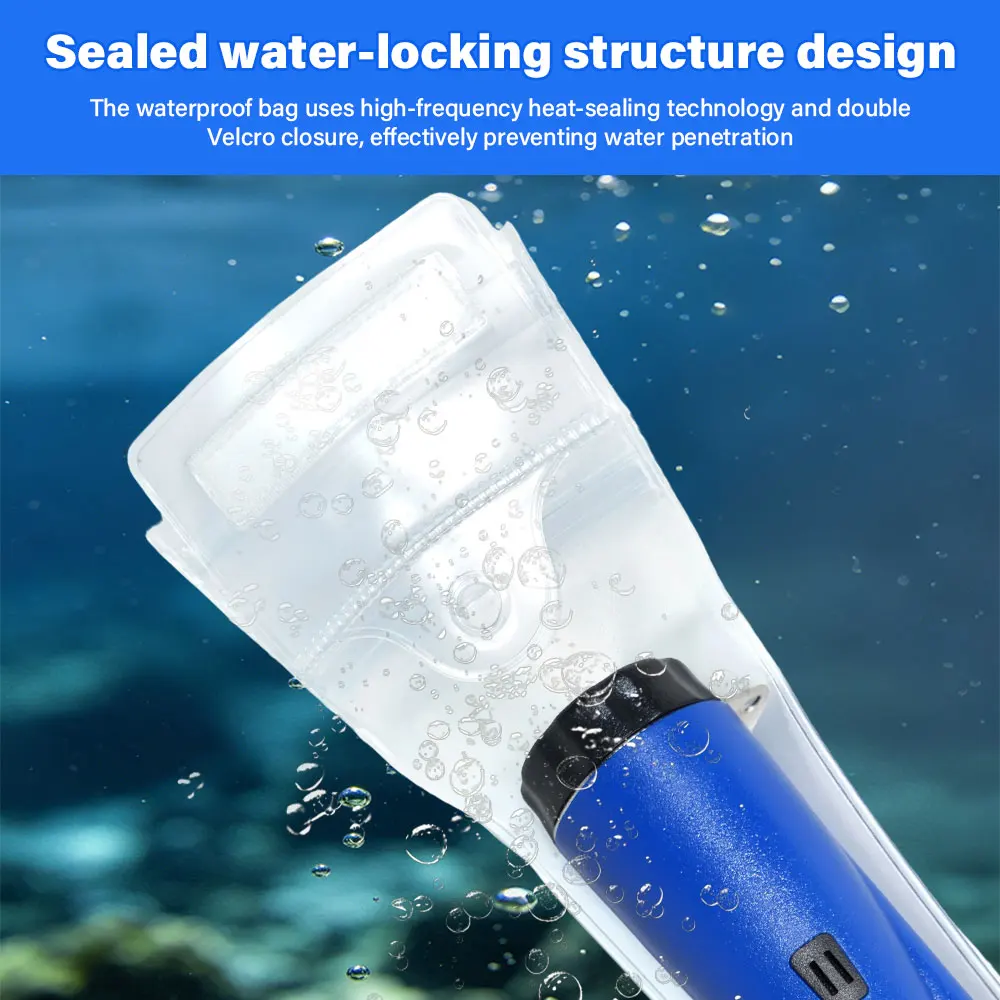Protable NEW High QualityHandheld Metal Detector GP-pointer Waterproof Positioning Rod Detecting With Bracelet LED Lights