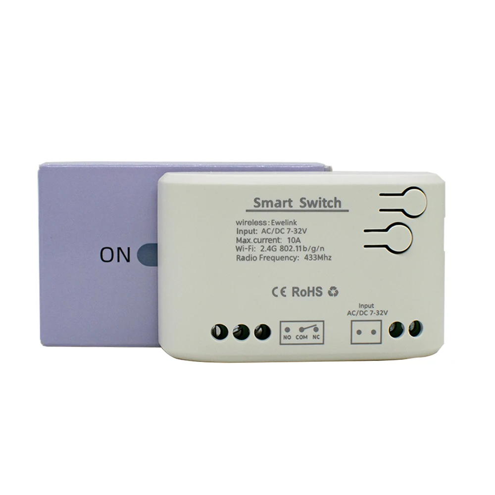 EWelink Smart WiFi Garage Door Opener Relay Switch DC12V 24V AC220V WirelessRemote Control 1CH Alexa Googole Home Voice Control