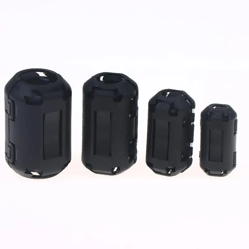 5/10Pcs Ring Wiring Cable Clamp Tools 3.5-13mm Toroidal Core Ferrite Bead Clip Choke RFI Noise Filter Clip Noise Filter