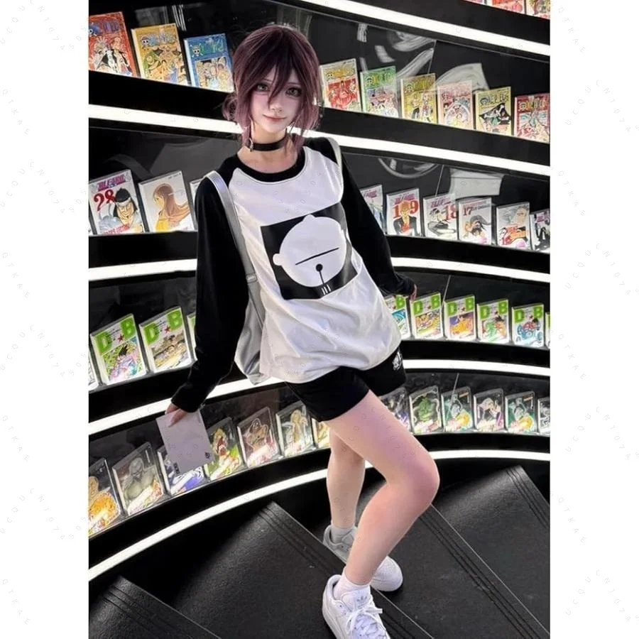 Anime Reze Short Sleeve T Shirt Cosplay Oversized Vintage Chainsaw Men Women Clothe Japanese Manga Tee Clothing Harajuku Y2k Top