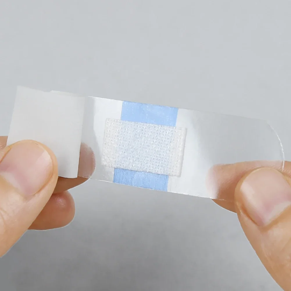 50/120Pcs Transparent Invisible Adhesive Wound Plaster Waterproof Medical Anti-Bacteria Band Aid Bandages Home Travel First Kit