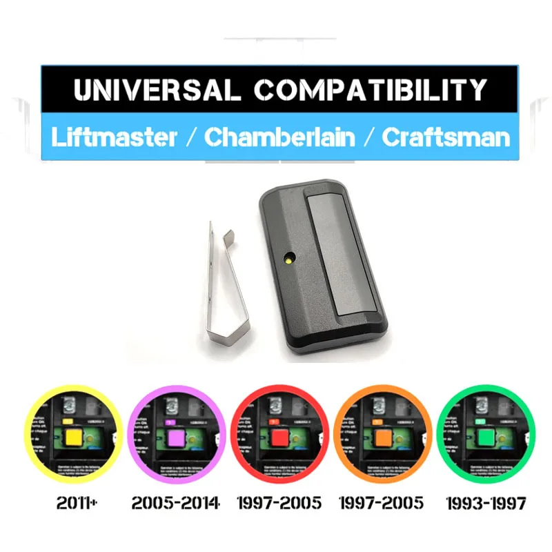 For Chamberlain Liftmaster Craftsman Garage Door Opener Remote 891Lm 971Lm