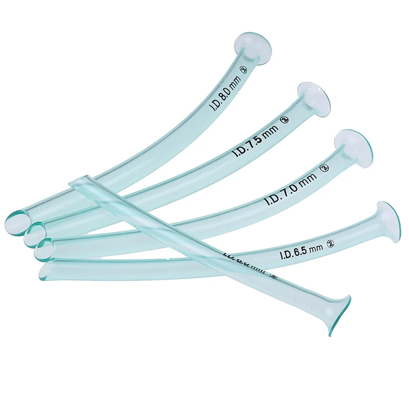 Hot 6/6.5/7/7.5/8.0mm High-flow Nasal Cannula Oxygen Tube Nasopharyngeal Airway Respiratory Emergency Aid Airway Tube First Aid