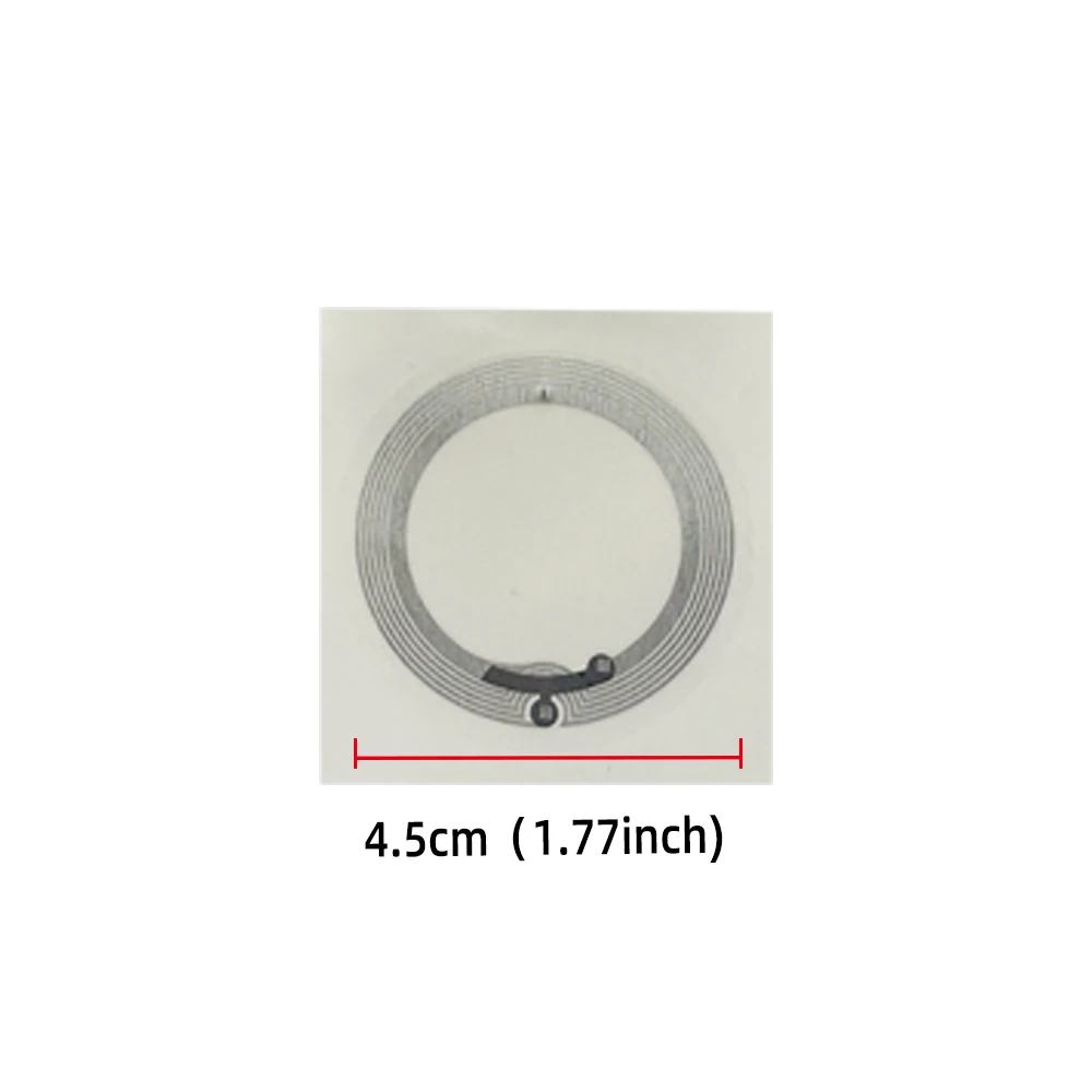 nfc Anti metal Tag NFC Tags Rotundity 45mm 13.56MHz nfc215 Stickers Universal Lable Ntag215 Chip RFID for all NFC enabled phones