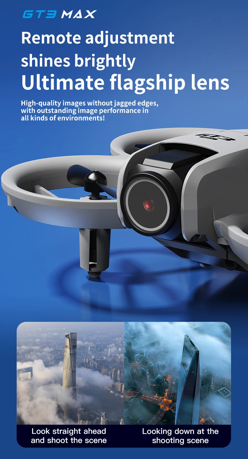 Mini Drone 2026 GT3/GT3 MAX Drone 8K HD Remote Control Headless Mode Helicopter 360° Flip Quadcopter Toys Fors Kid Toy Gifts