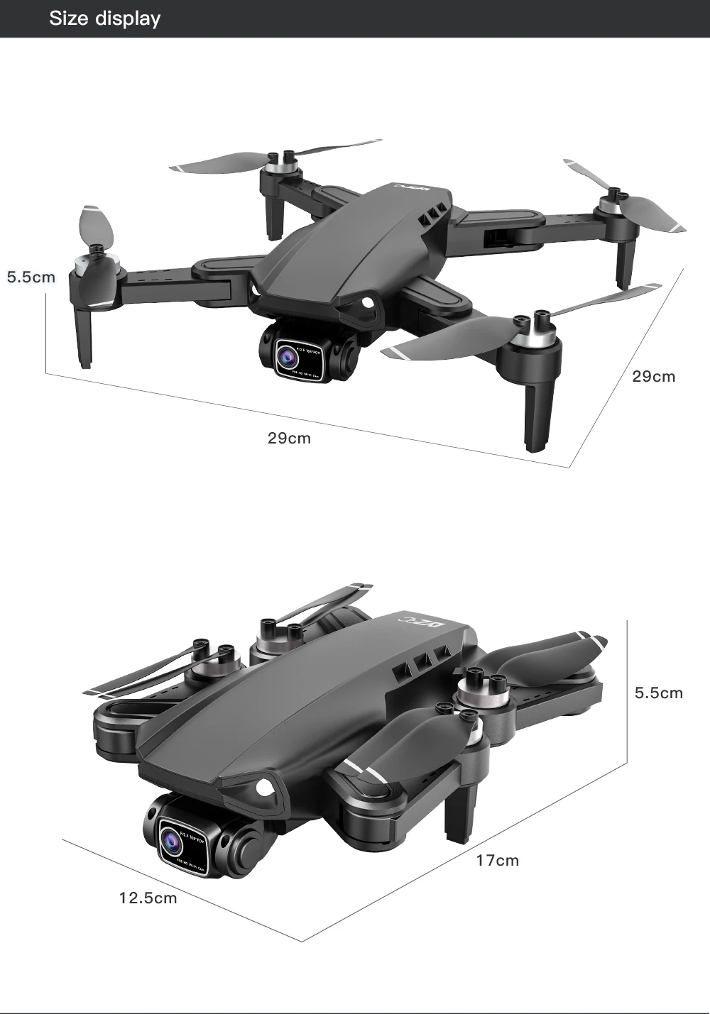 New L900 PLUS 4K Professional Drone With HD Camera Photography GPS Dron Brushless 5G WIFI Screen Remote Control Quadcopter Toys