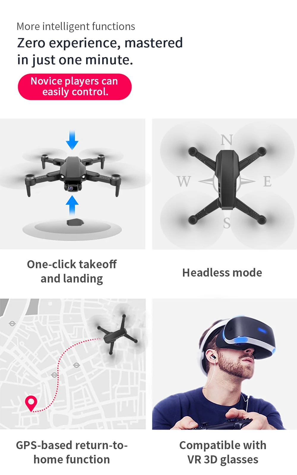 New L900 PLUS 4K Professional Drone With HD Camera Photography GPS Dron Brushless 5G WIFI Screen Remote Control Quadcopter Toys