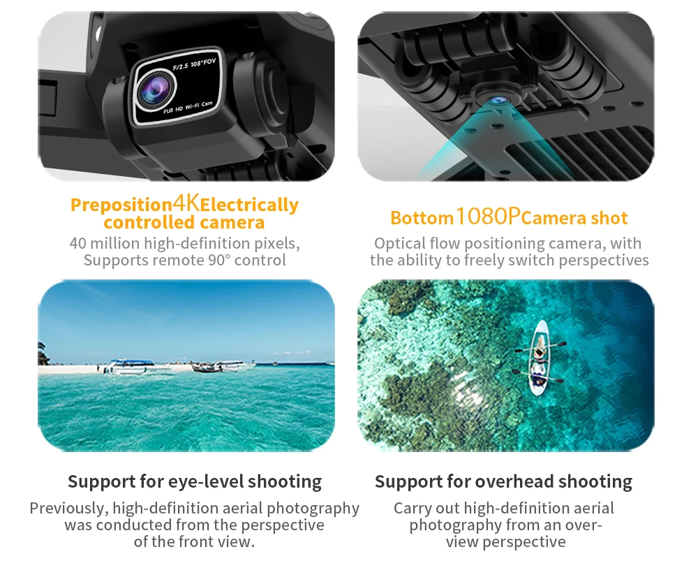 New L900 PLUS 4K Professional Drone With HD Camera Photography GPS Dron Brushless 5G WIFI Screen Remote Control Quadcopter Toys