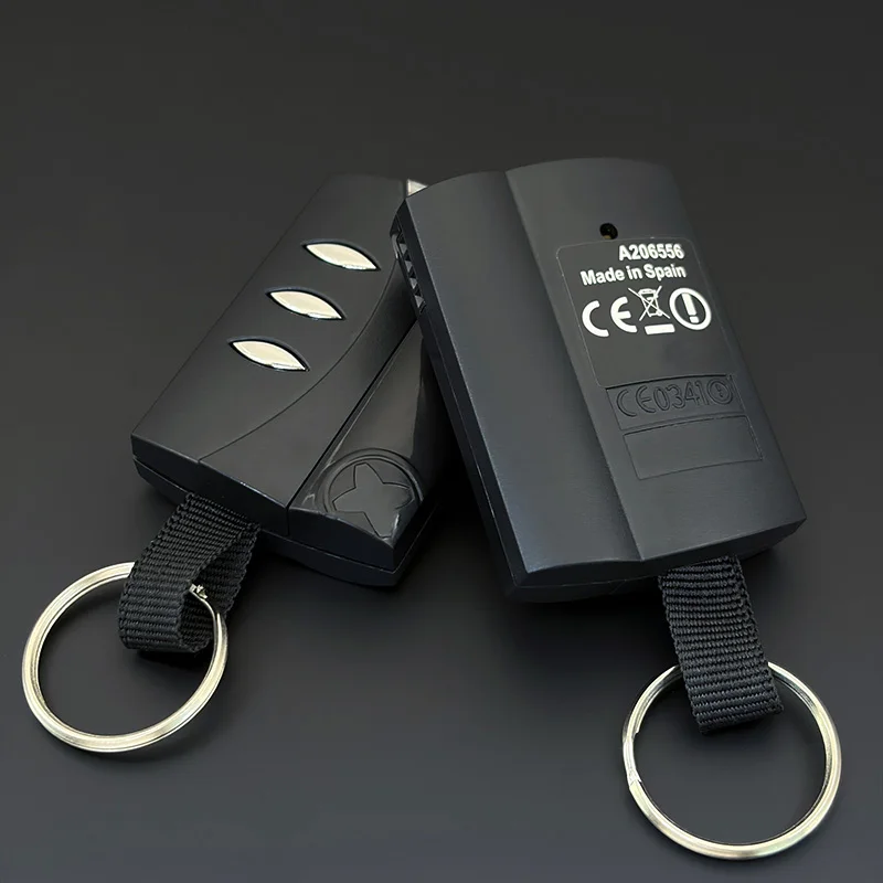 For PUJOL VARIO 433.92MHz Black Garage / Gate Remote Control Only Compatible With PUJOL VARIO 433MHz Command Transmitter