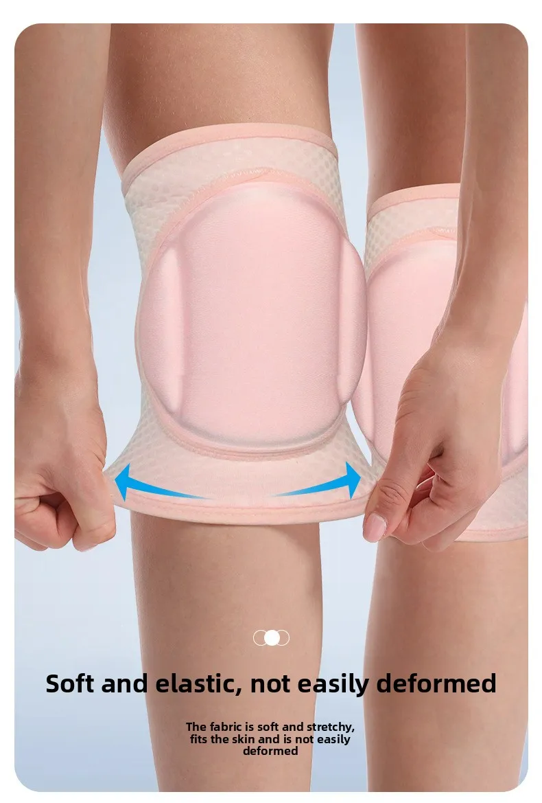 Anti-Collision Knee Pads Thick Sponge for Women Pole Dancing Yoga Kneeling Professional Sports Protection for Yoga Kneeling Anti