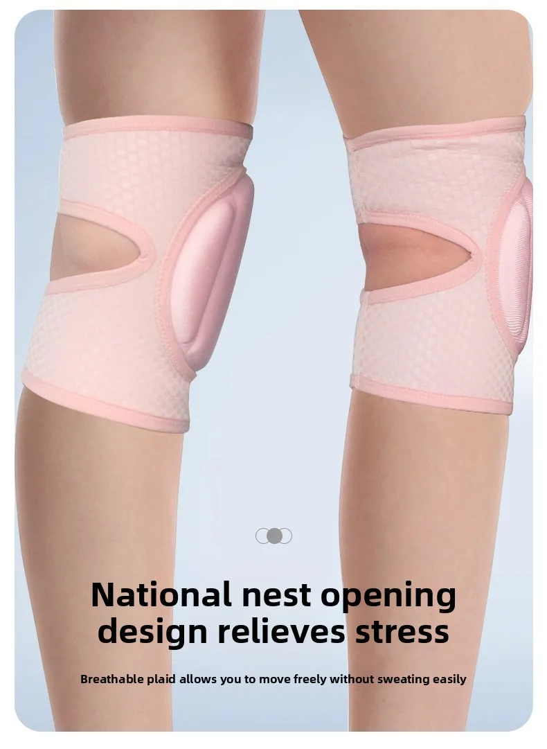 Anti-Collision Knee Pads Thick Sponge for Women Pole Dancing Yoga Kneeling Professional Sports Protection for Yoga Kneeling Anti