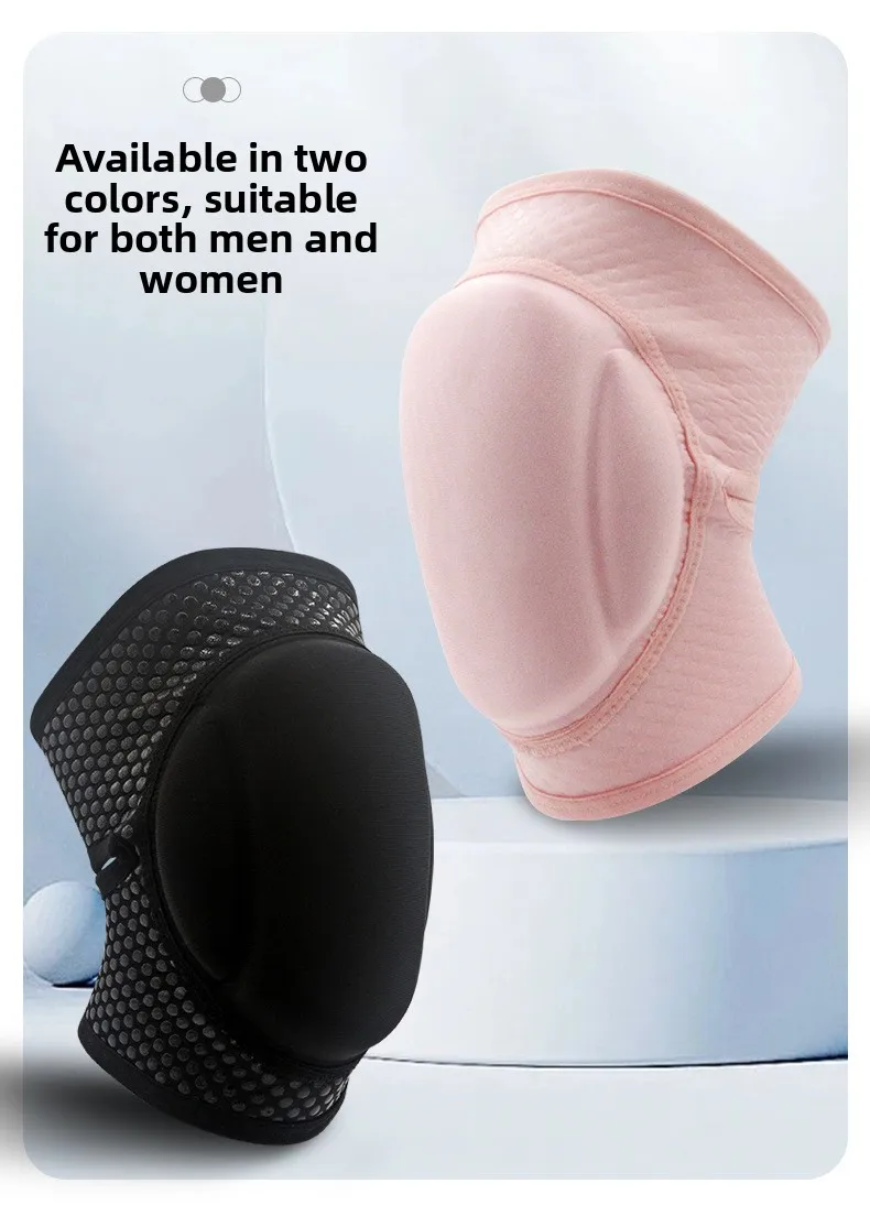 Anti-Collision Knee Pads Thick Sponge for Women Pole Dancing Yoga Kneeling Professional Sports Protection for Yoga Kneeling Anti