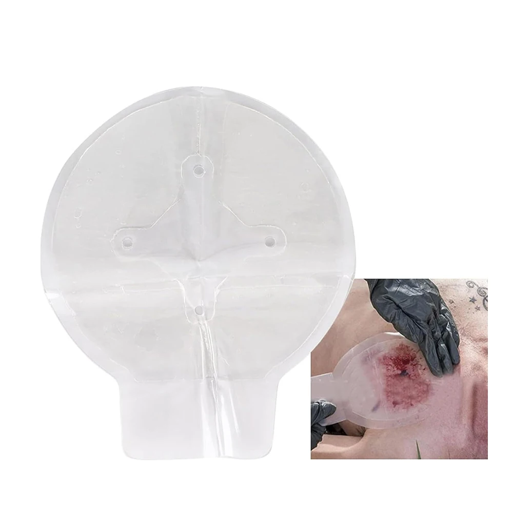 Emergencies Trauma Sticker Chest Seal Vented Medically Outdoor Tool Medically Chest Seal Vented Dressing Bandage