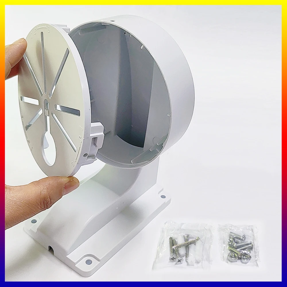 L-shaped home office dome camera mount CCTV accessories Plastic durable security wall-mounted indoor/outdoor dual-purpose