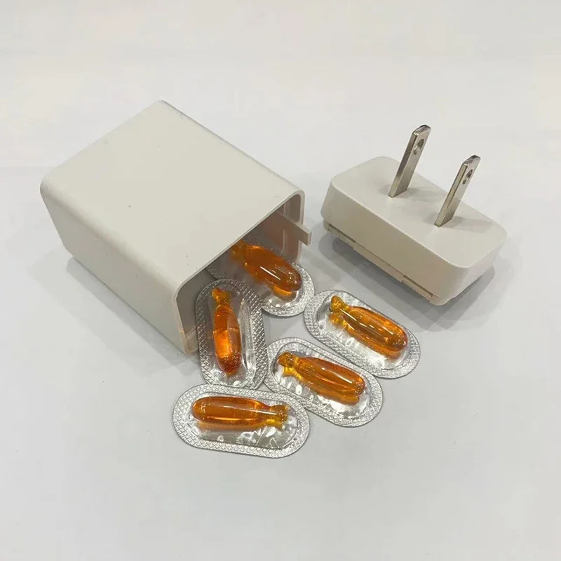 1Pc Fake Charger Sight Secret Home Diversion Stash Can Safe Container Hiding Spot Hidden Storage Compartment Charging Cover