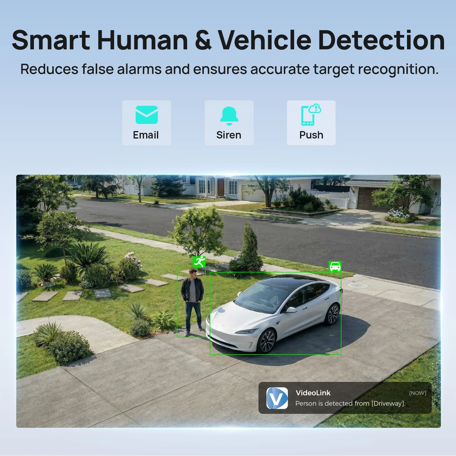 VIKYLIN 5/8MP HD IP Security Camera Poe 4K Full Color Audio Fixed Camera Human Vehicle Detection Support SD Storage ONVIF IP67