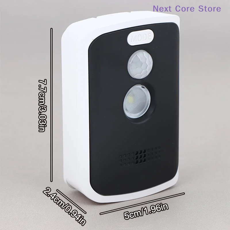 [NC]Perimeter Safe Alarm 125db 3 Modes Motion Detector Alarm Safety Anti-Theft Alert Portable Outdoor Camping Security Tools[NC]