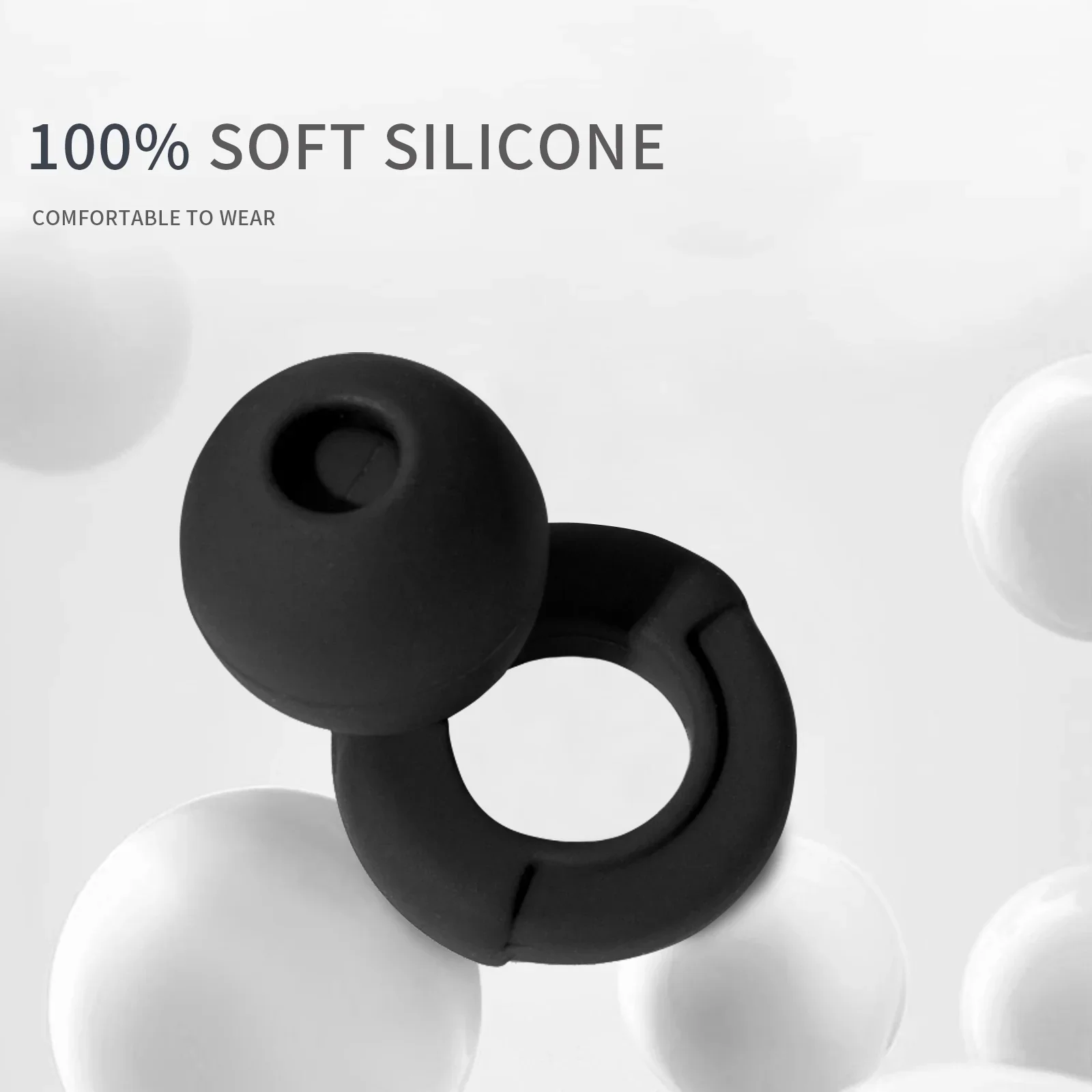 High Fidelity Reusable Silicone Ear Plugs for Noise Cancelling Suitable for Concerts Musicians Motorcycles Sleeping Work Study S