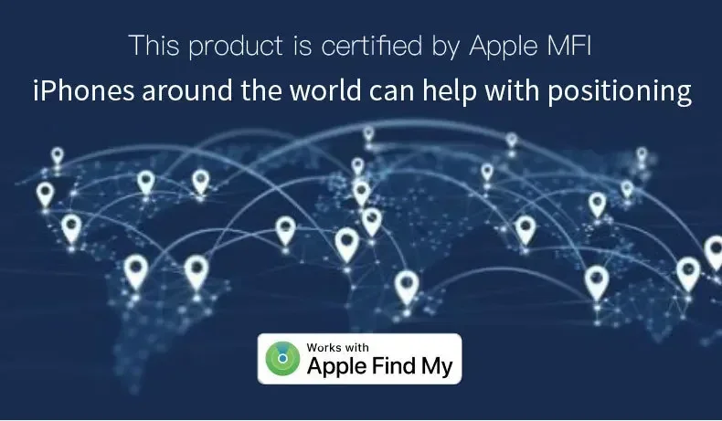 Smart GPS Tracker Mini Tracking Device For Apple Find My APP Smart Tag Kid Pet Car GPS Tracker Anti-lost Reminder Device