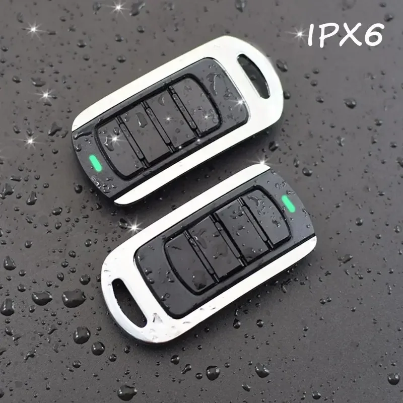 Compatible with 300MHz 303MHz 315MHz 330MHz 433MHz 868MHz with 8 / 10 dip switches Multi-frequency 280-868MHz Remote Controller