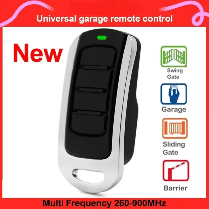 Compatible with 300MHz 303MHz 315MHz 330MHz 433MHz 868MHz with 8 / 10 dip switches Multi-frequency 280-868MHz Remote Controller