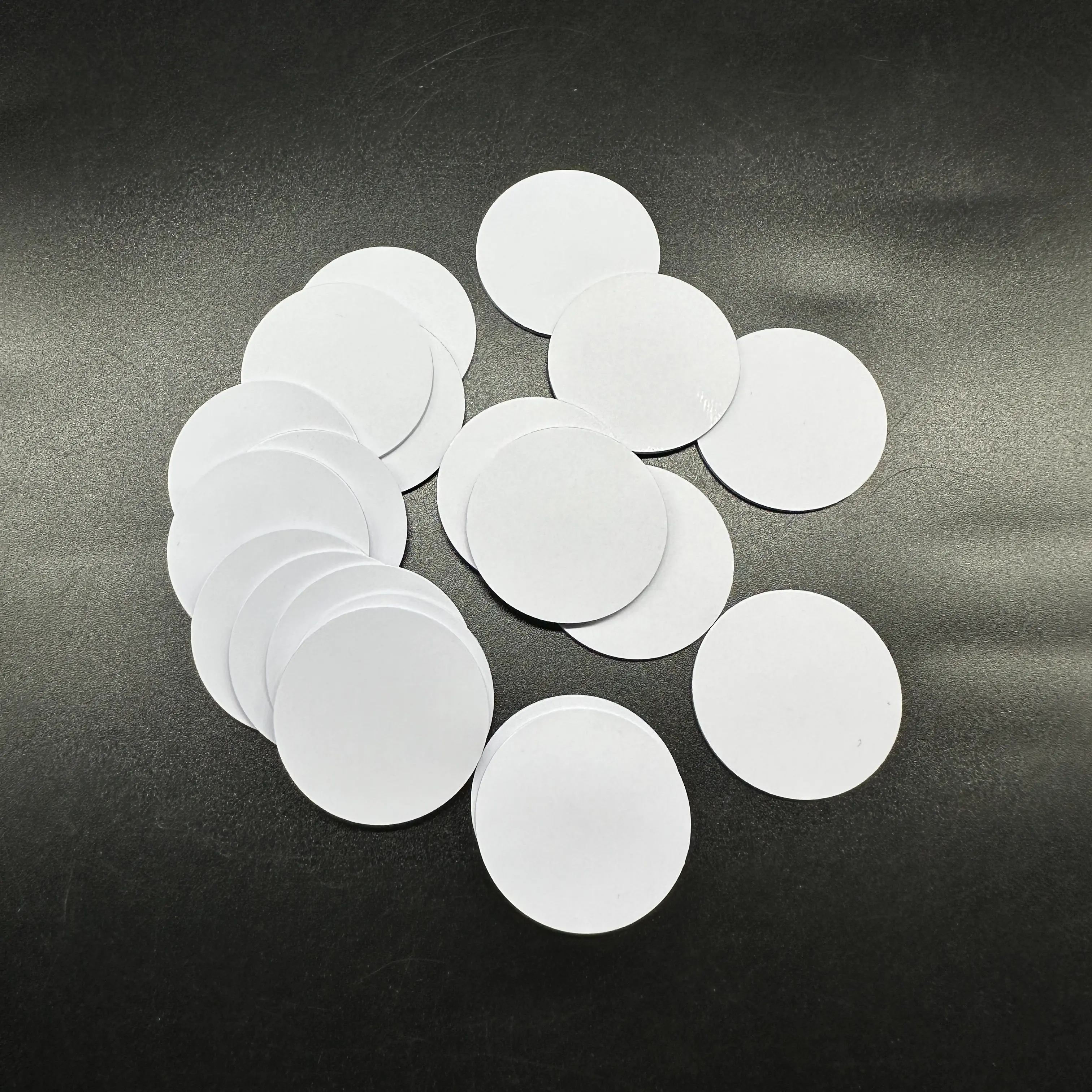 10PCS N-TAG 424 DNA Card 25mm NFC Coin Card NFC White Card Advanced Security and Privacy for Trusted IoT Applications TAG424DNA