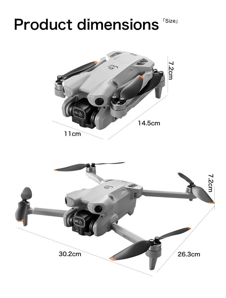 GT50 PRO MIni 5 pro RC Drone 8K HD Dual Cameras WiFi 20mins Flight Aerial Photography Quadcopter Remote Control UAV Boy toy gift