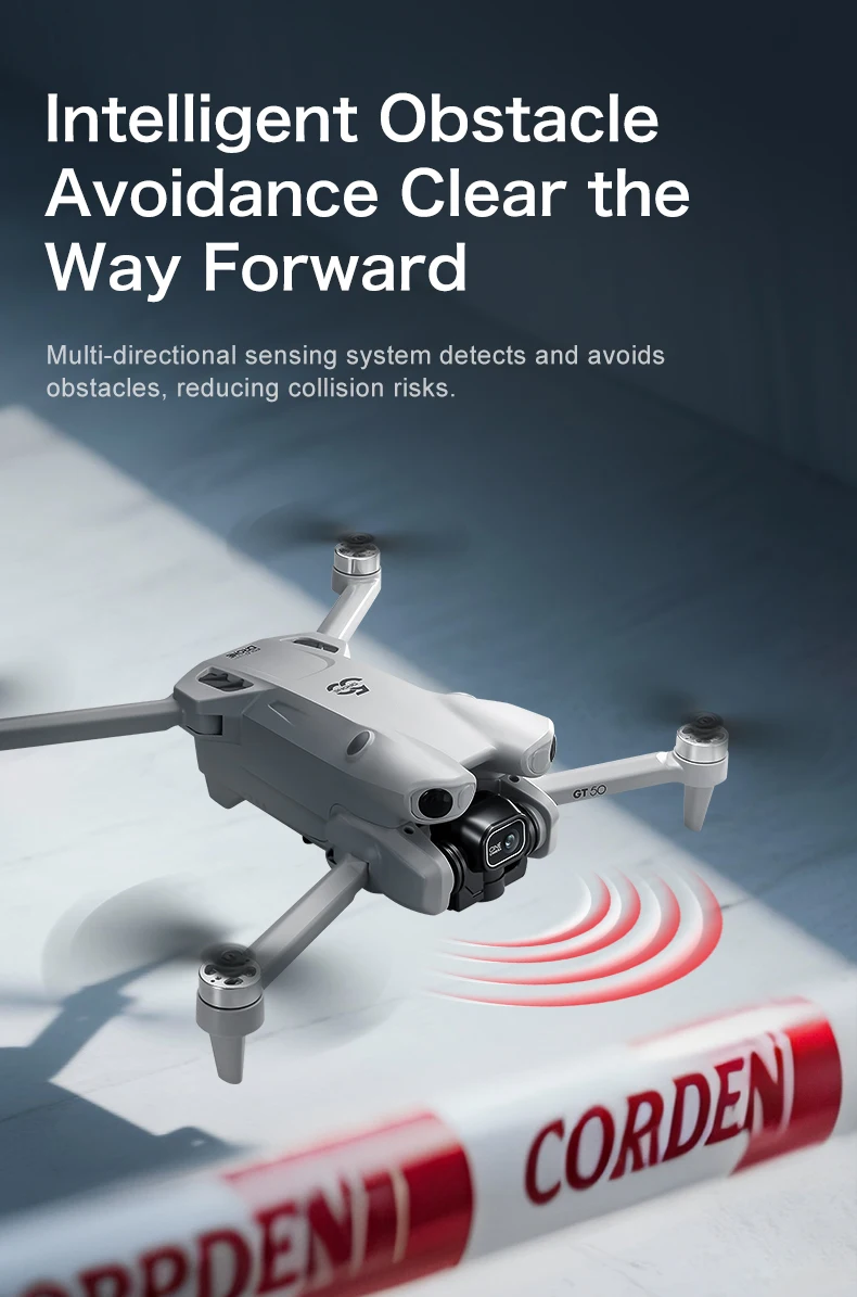 GT50 PRO MIni 5 pro RC Drone 8K HD Dual Cameras WiFi 20mins Flight Aerial Photography Quadcopter Remote Control UAV Boy toy gift
